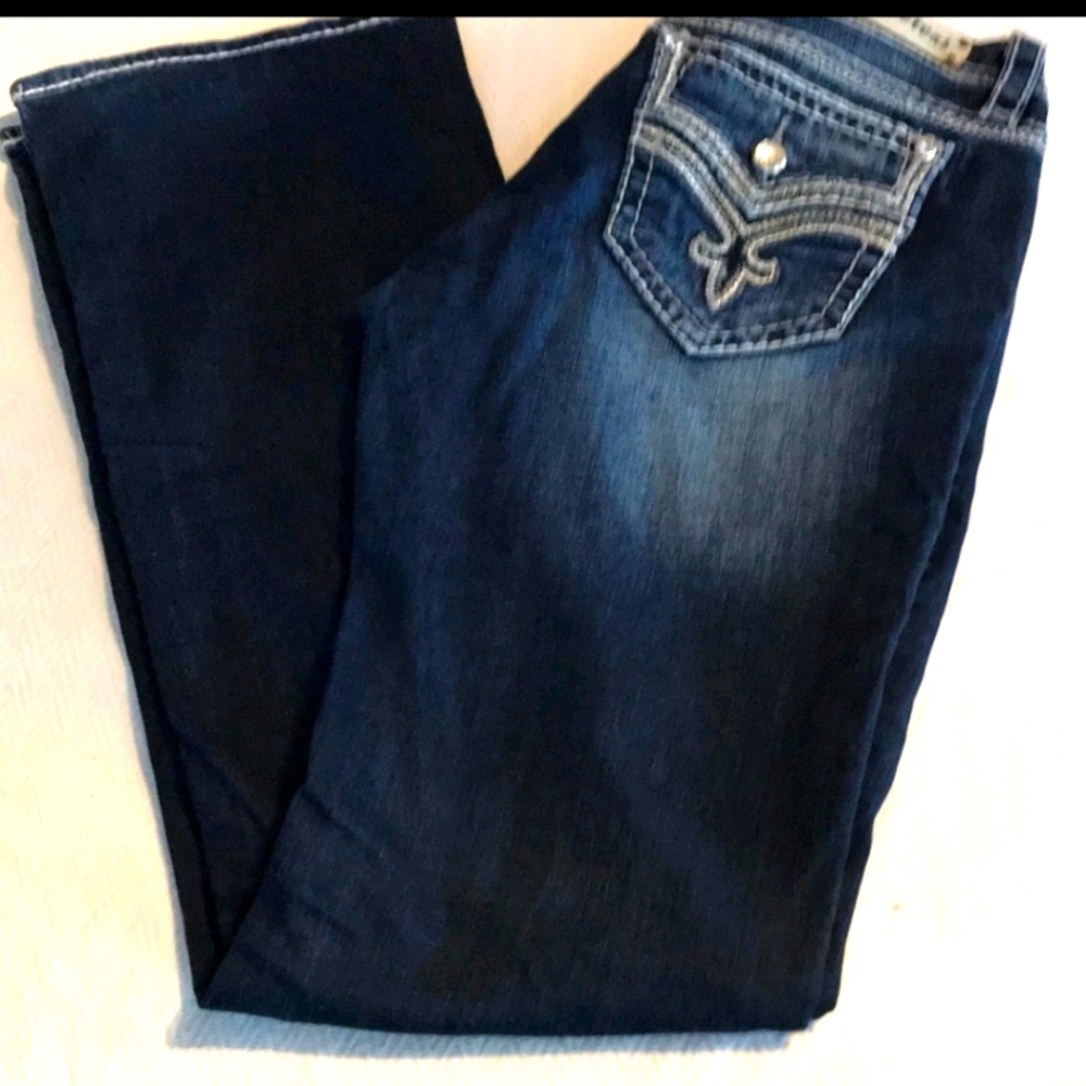 Size 28 easy Rock revival boot cut